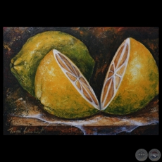 FRUTAS - Óleos de GRISELDA ROSSI SCHUBERT